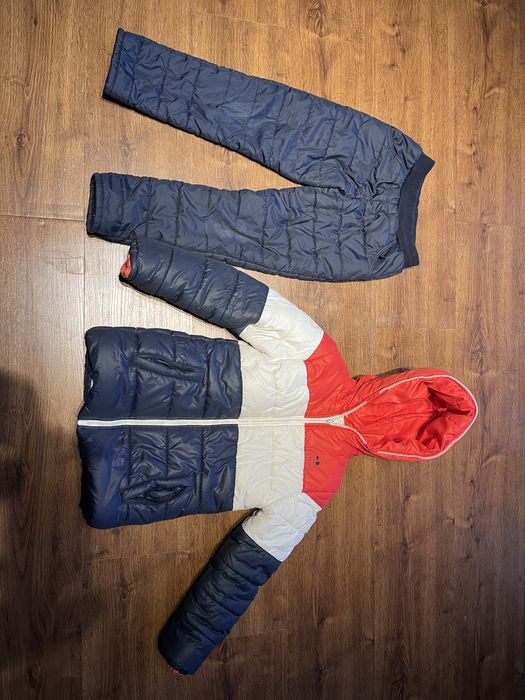 Фірмовий теплий костюм Adidas на хлопчика 5 років (куртка + штани)