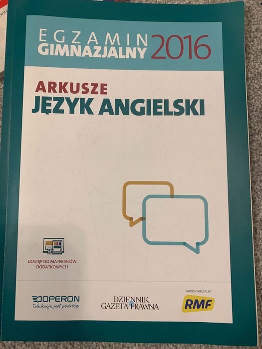 Arkusze powtórkowe. Egzamin ósmoklasisty