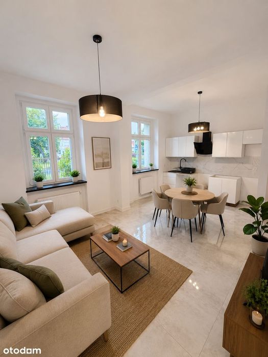 3 pokoje po generalnym remoncie | 52,7 m²  | Wysoki parter