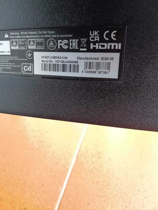 Monitor gaming AOC Curvo 27 polegadas