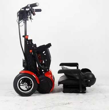 Scooter de mobilidade elétrico com 4 rodas dobrável