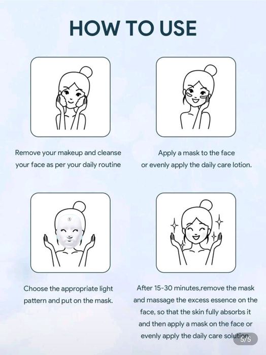 Mascara facial nova