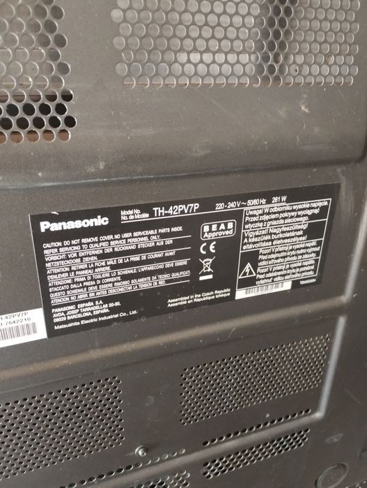 Plazma Panasonic TH-42PV7P