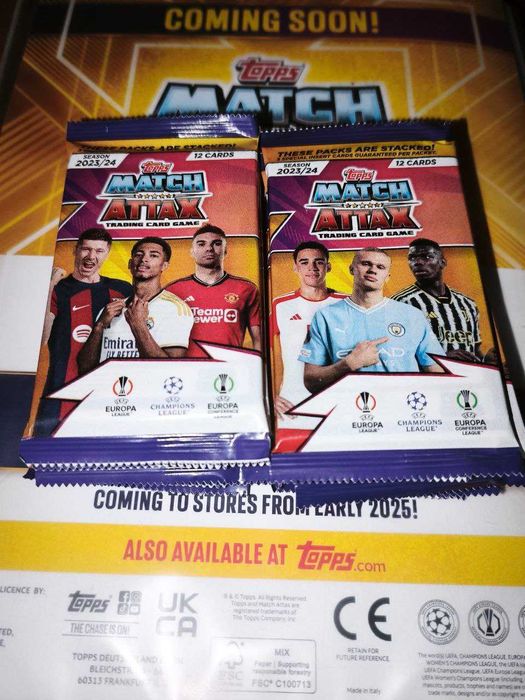 Topps Match Attax 23/24 - 10 saquetas
