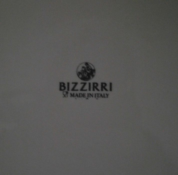 Prato Tijela Cerâmica Rústica Antigos da Bizzirri - Itália (+ 50 Anos)