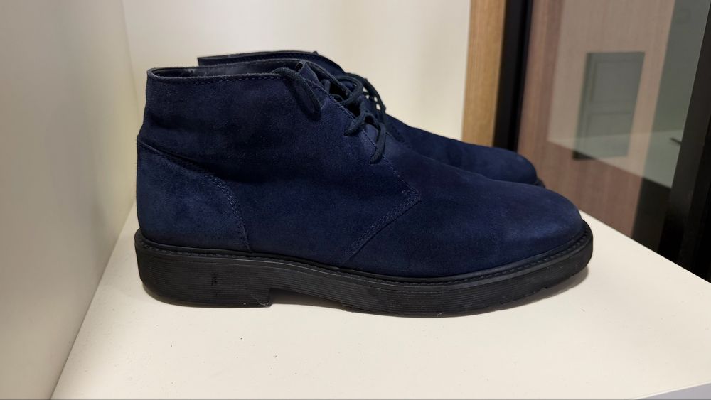 Черевики ботинки tommy hilfiger замш