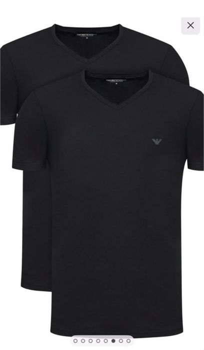 Чоловіча універсальна футболка emporio armani underwear l