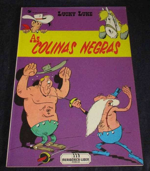 Lucky Luke Comic Book: The Black Hills, Meribérica Liber Edition