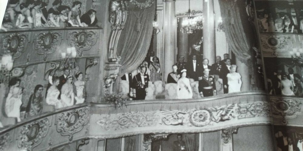 Fotografia Cliche Bobone; Rainha D. Amelia Manuel De Arriaga George VI