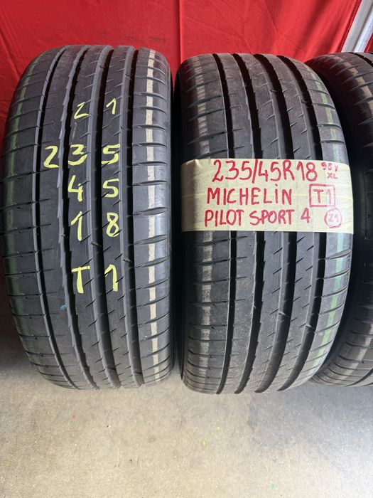 Pneus 235/45/18 Michelin Homolgacao tesla completamente novos
