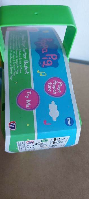 Sorter Peppa Pig 12m+ nauka kształtów