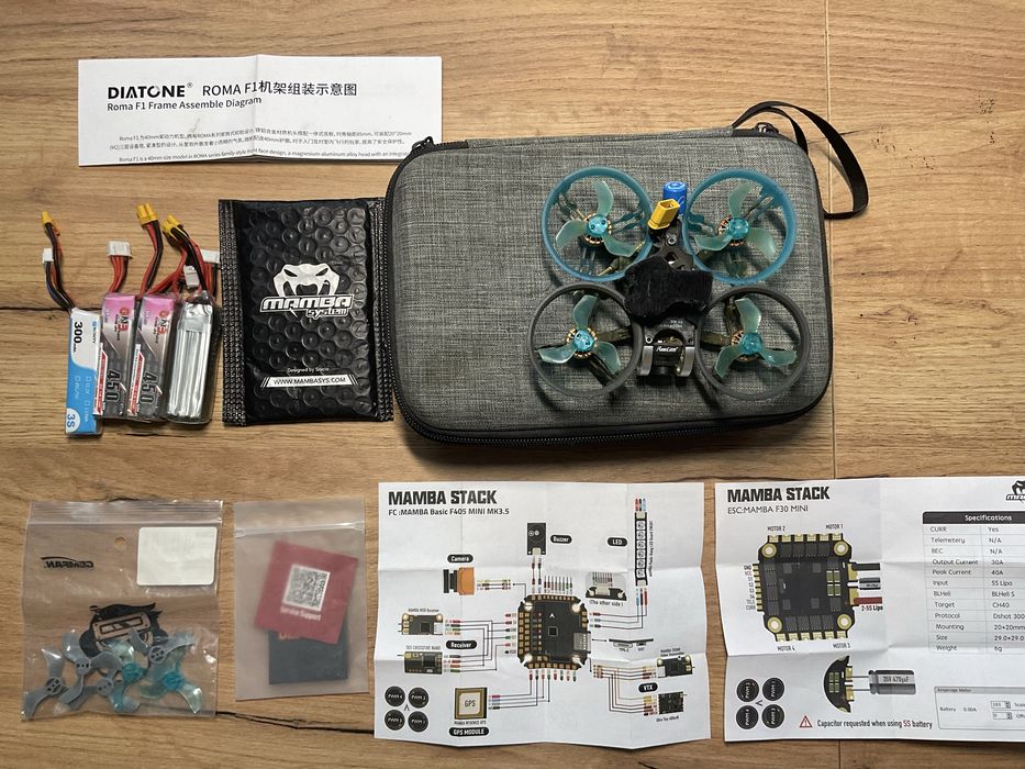 Dron fpv Diatone Roma ultra nano