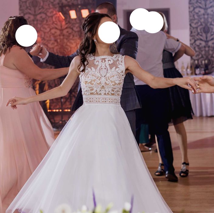 Suknia ślubna xxs/xs