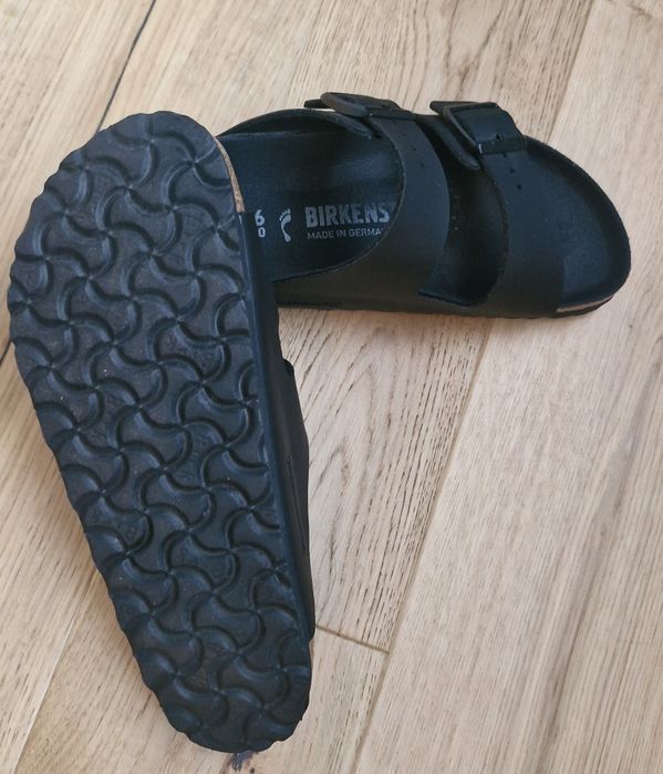 Klapki Birkenstock Arizona BS Triples Czarne R. 36