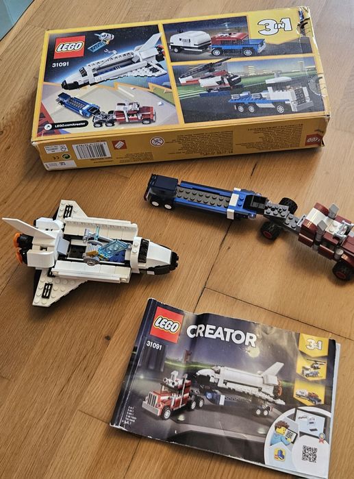 Lego Prom Kosmiczny 3w1 31091 kompletny