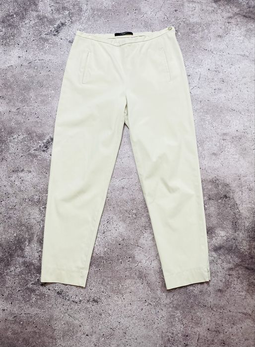 Женские белые айвори брюки штаны Max Mara M/L молочные