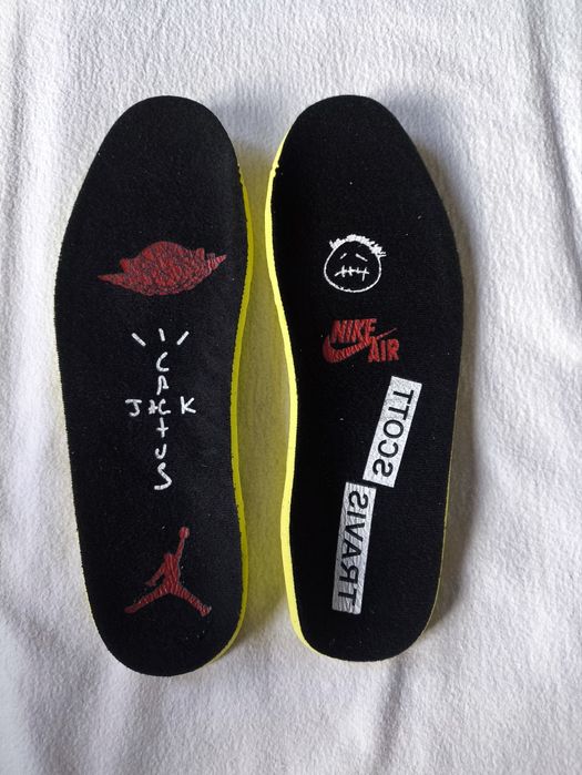 Кросівки Nike Air Jordan 1 x Travis Scott 1:1