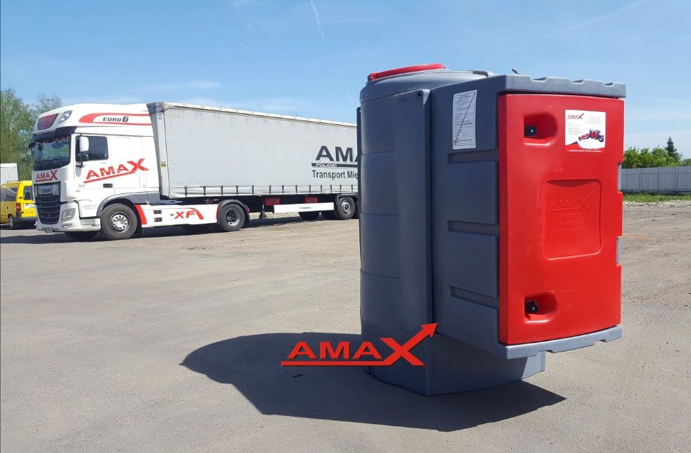 AMAX raty Dwupłaszczowy zbiornik na olej napędowy 1600l, diesel, ON