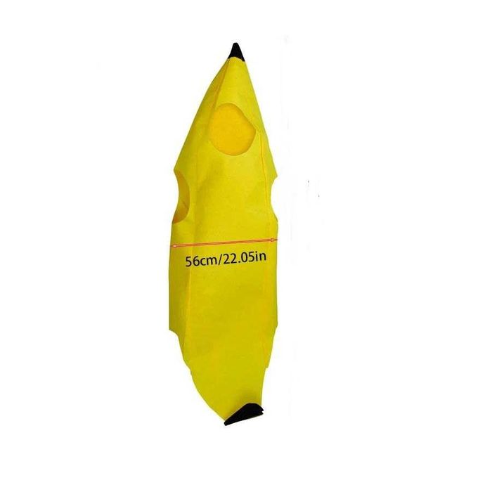 Карнавальный костюм банан фрукт косплей аниматор до 185 см