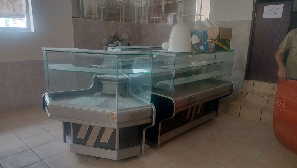 Conjunto de 3 vitrines de café