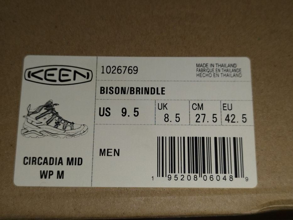 Черевики Keen 42.5 -43 Circadia Mid WP