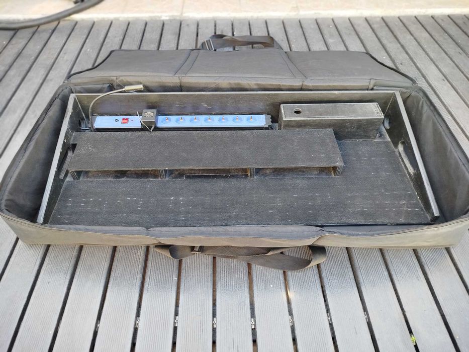 Pedaleira XXL com flightcase e saco
