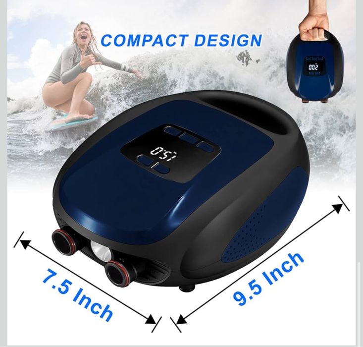 Ruitix Elektryczna pompka SUP wysokociśnieniowa