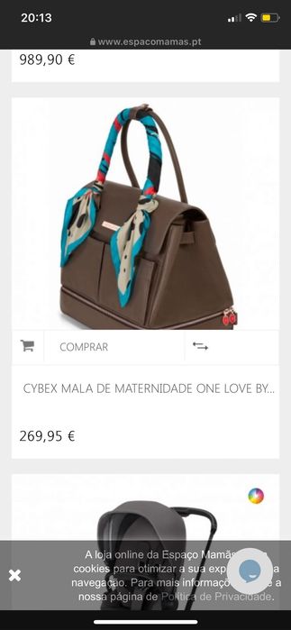 Carrinho de bebê Cybex Mios Rose Gold