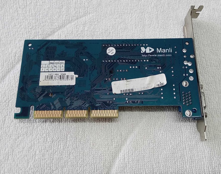 [PC Vintage] Placa video Nvidia TNT2 M64 - 32mb