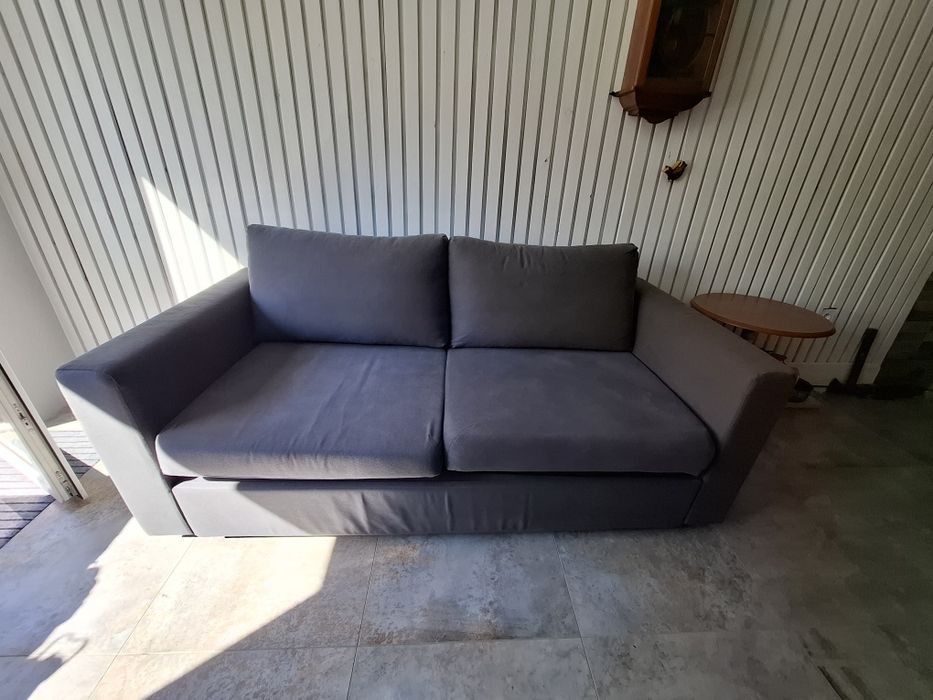 Sofa, kanapa dwuosobowe z możliwością rozłożenia Ikea Vimle