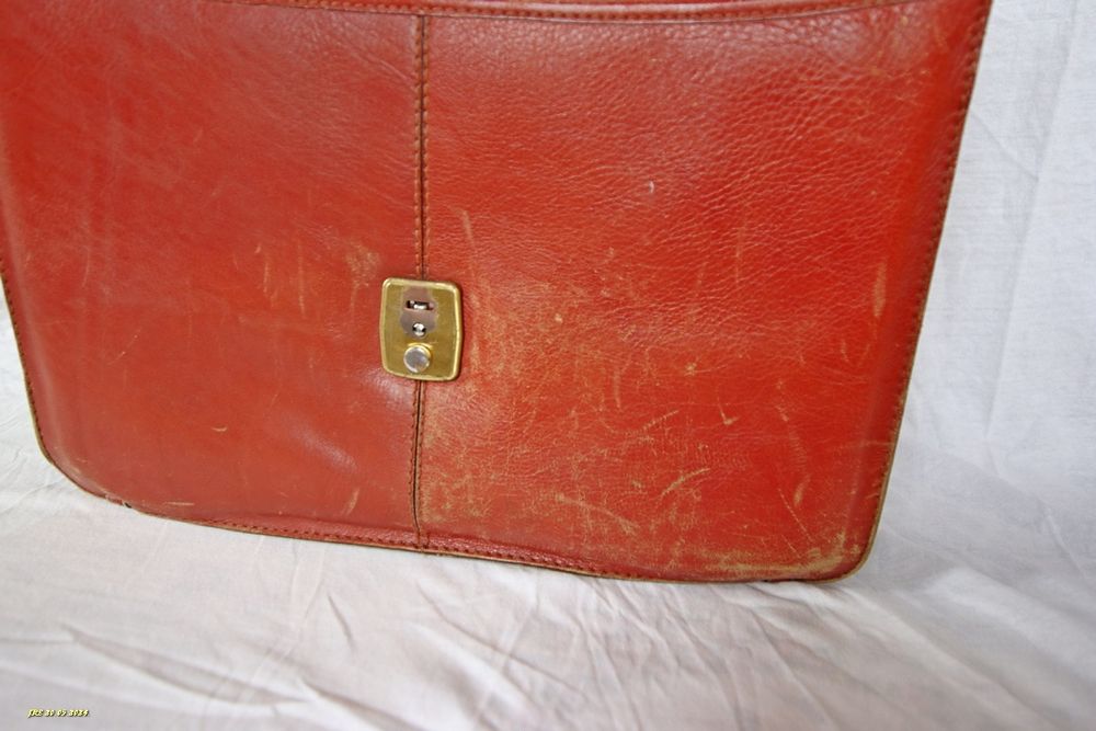 Teczka aktówka na dokumenty damsko męska ze skóry