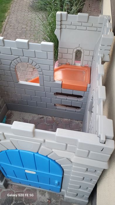 Little Tikes Zamek ze zjeżdżalnią Plac Zabaw dla dzieci Wieża