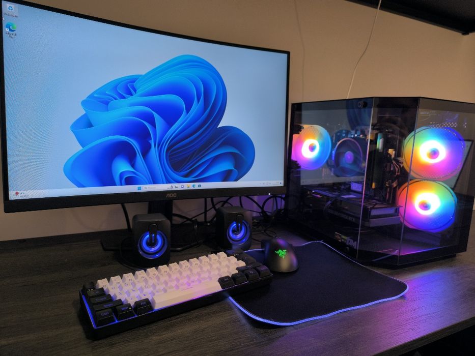 PC Gaming R5 4060RTX 16 Ram + Ecrã + Periféricos 3x S/ Juros