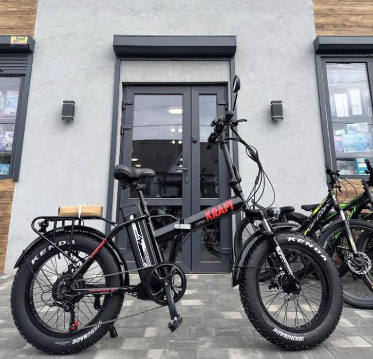 Электровелосипед Фетбайк VOLTO Flex 20" 1000W, 26Ah/48V ‼️ Ціна реальна ‼️
