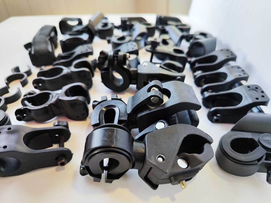 Suportes bicicleta lanterna novos