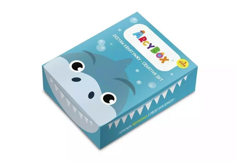 Zestaw kreatywny Arcybox Rekin. Arcybox. Nowy Produkt