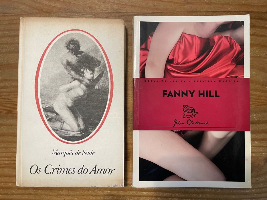 Pack 2 livros - Literatura Erótica (portes grátis)