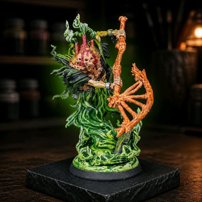 Widmowy Żniwiarz Zjawa - figurka 32mm 14K zgodna z DnD RPG Pathfinder