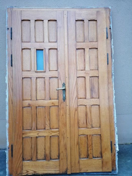 Drzwi dębowe zewnętrzne