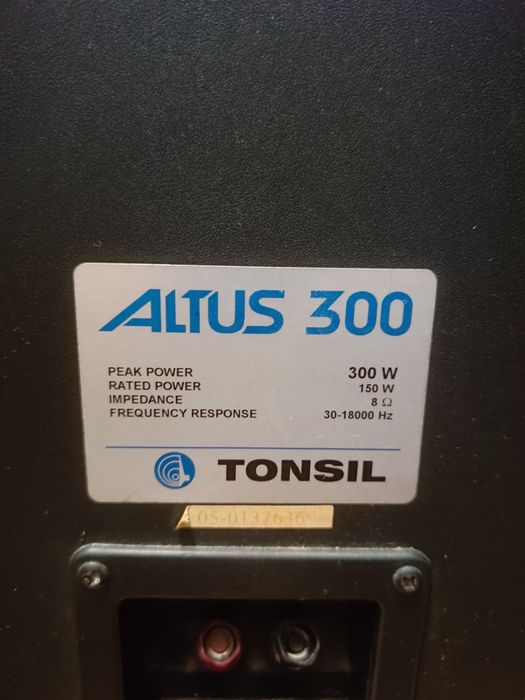 Kolumny głośnikowe TONSIL Altus 300,