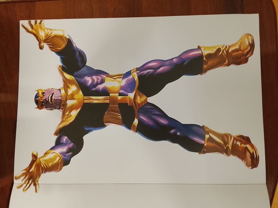 The Alex Ross Marvel Comics/Super Villains Poster Book гарний стан