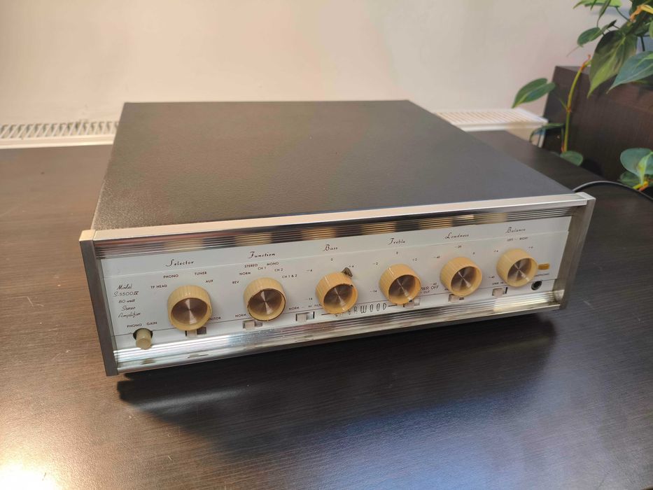 Sherwood S-5500 IV wzmacniacz lampowy vintage