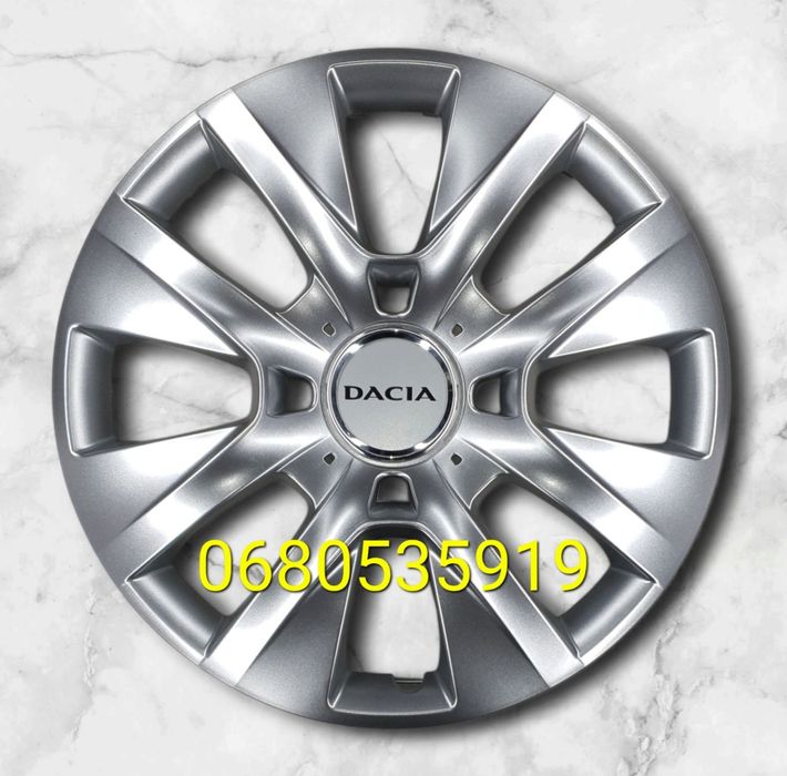 Колпаки Dacia R15 Сандеро Дастер Lodgy Доккер Дачія Логан