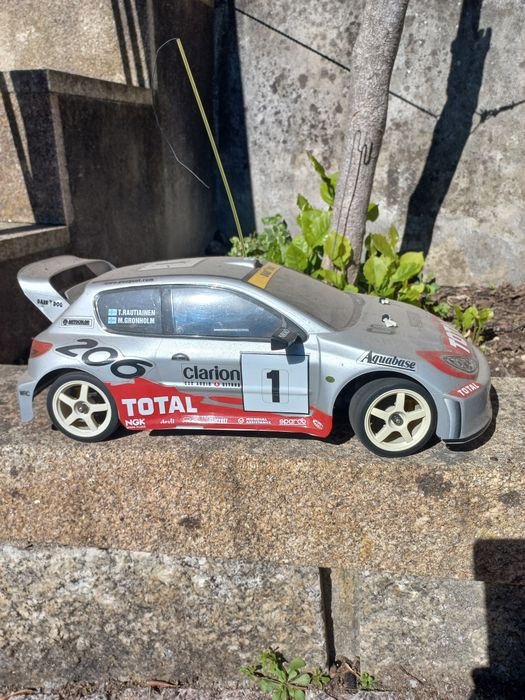 Carro eléctrico wrc
