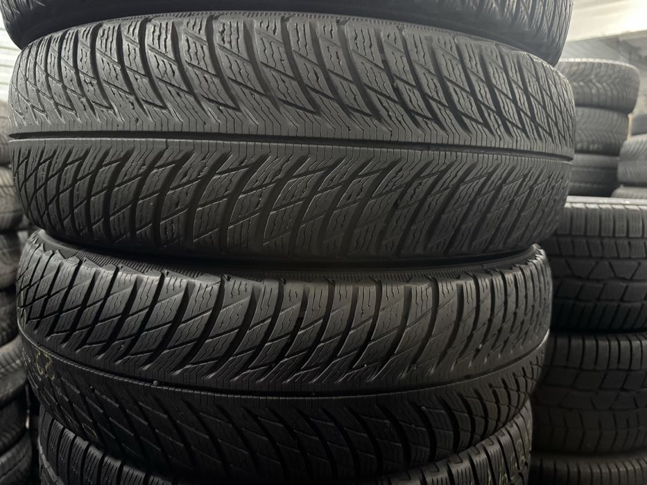 шини б.у зима 215/65 R17 Michelin Pilot Alpin 5 склад резини