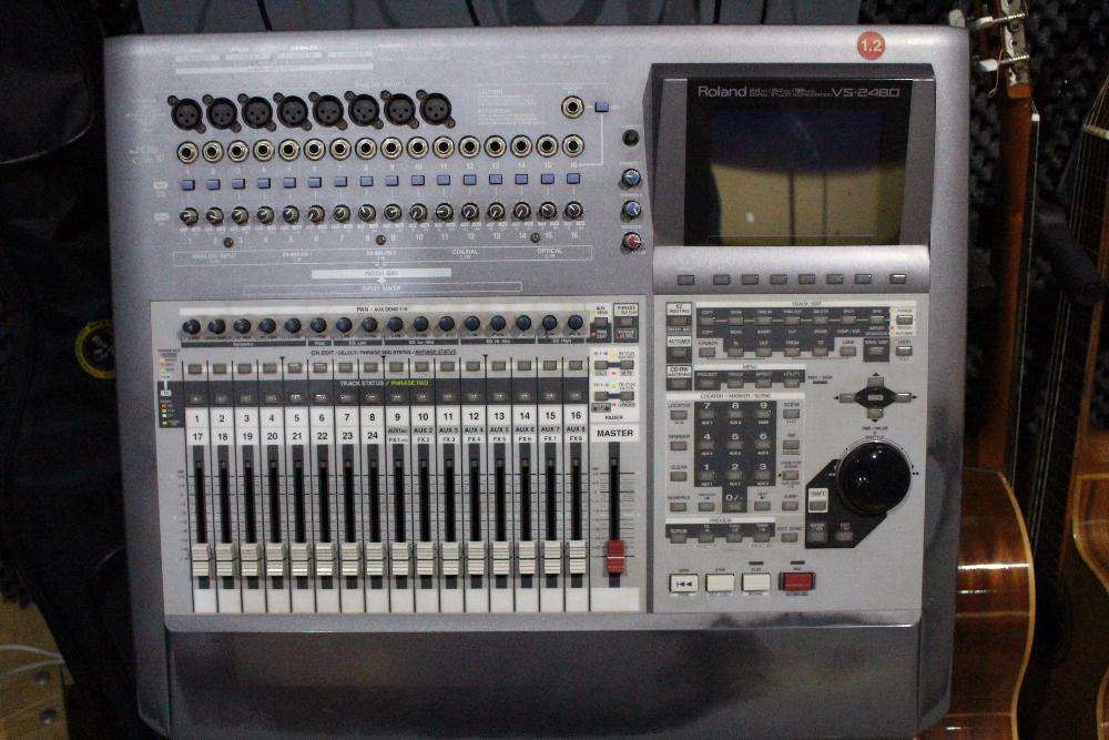 Gravadores de pistas VS-2480 / VS-1680 / VS1880