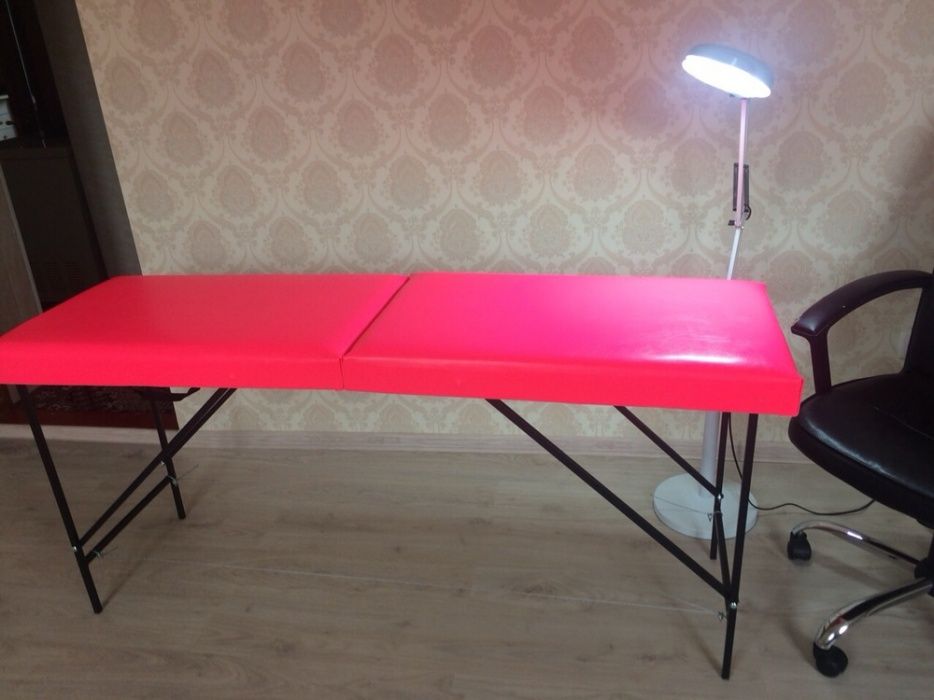 Складна кушетка 190 довжина, 63 ширина, 300 кг навантаження