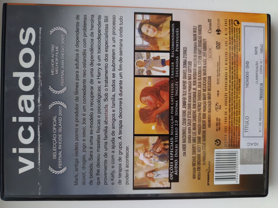 DVD  viciados  (original)