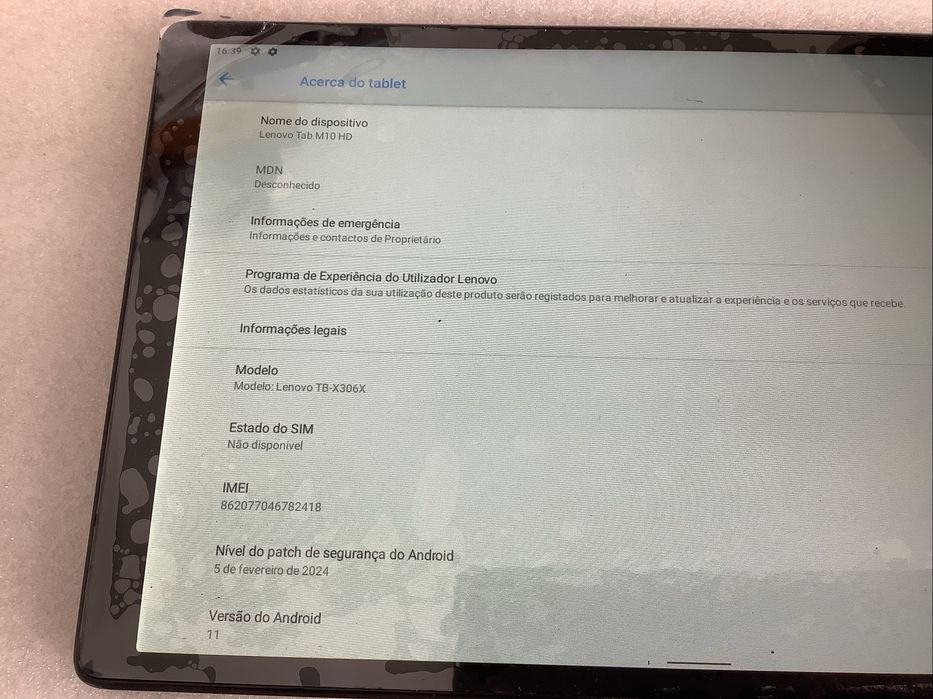 Tablet 10.1 Lenovo Tab M10 HD  TB-X306  64GB + LTE
