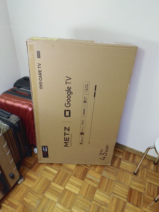 vendo TV smart Metz 43 polegadas Nova
